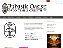 Tablet Screenshot of bubastis-oto.org